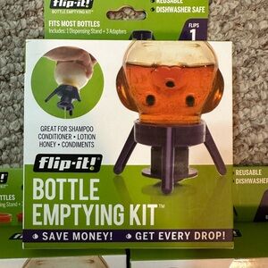 Flip it Bottle emptying kit.